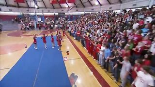 Military Sergeant SURPRISES His Wife at School Pep Rally - Coming Home (S1 Flashback) | Lifetime