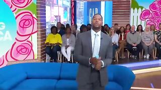 Deployed dad meets his baby daughter for the 1st time on 'GMA'
