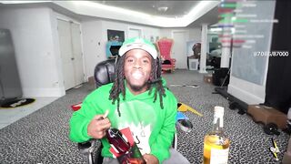Kai cenat reacts to Kendrick Lamar “not like us”