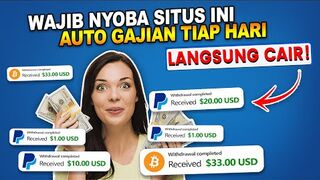 MAKE MONEY ONLINE : Gajian Tiap Hari! Situs Penghasil Uang PAYPAL & BITCOIN, Cara Menghasilkan Uang dari Internet di HP.