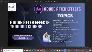 1- AE Training Course Overview | Live Class TLCC