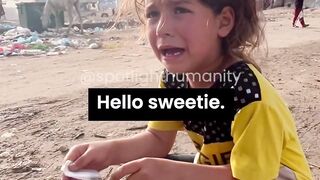 She couldn’t believe it… her reaction broke me ???? #ramadanspirit #ramadan #love  #ramadancharity