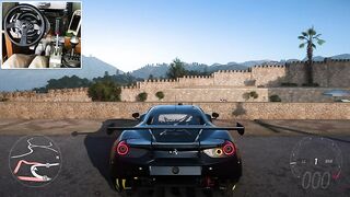 Ferrari 488 GTE - Forza Horizon 5 | Thrustmaster T300RS Gameplay