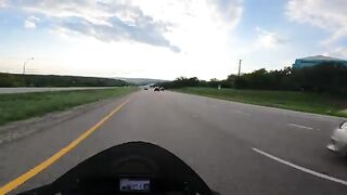 Angry Harley Rider