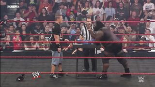 John Cena vs Mark Henry  Arm Wrestling Contest
