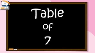 Table of 7