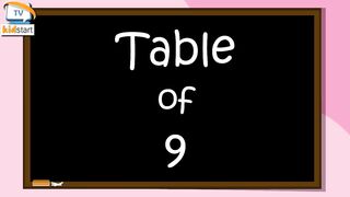 Table of 9 2