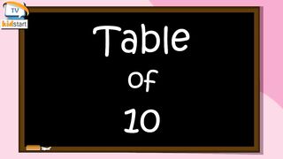 Table of 10