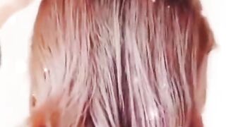 Claw clip hairstyle #long hair style