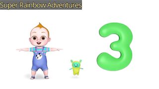 1 to 100 numbers song & nursery kid's rhymes