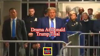 Drama at Donald Trump trial as judge clears court and reprimands witness