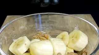 Banana With Dry Fruits Healthy Milkshake ASMR #shorts