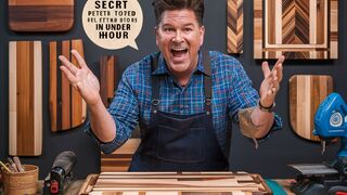 DIY Pete's Secret to Making the Perfect Cutting Board in Under an Hour!
