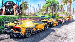DUBAI BILLIONAIRE CRUISE - Forza Horizon 5 (Steering Wheel + Shifter) Gameplay