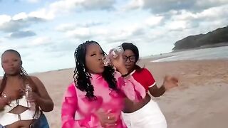at the beach