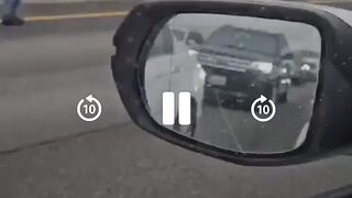 Police shoots man up close