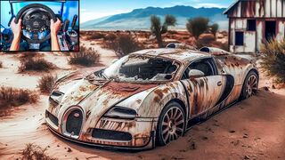 Rebuilding Bugatti Veyron Super Sport (1500HP) - Forza Horizon 5 | Thrustmaster TX Gameplay