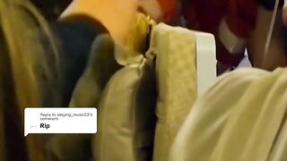 Shocking moment injured Singapore Airlines passengers are carried off the plane