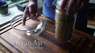 Easy and Refreshing Turkish Cold Yogurt Soup, Ayran Asi