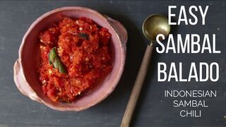Easy Sambal Balado (Indonesian Sambak Chili Sauce)