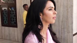 Seeking divine blessings Mallika