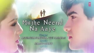 Mujhe Neend Na Aaye Full Lyrical Video  DIL  Anuradha PUdit NSameerAamir Khan, Madhuri Dixit