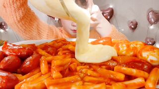 korean mukbang moza teokbokki