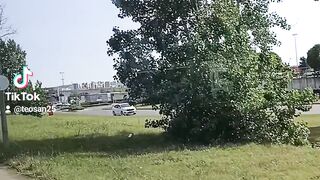 My city from bus