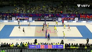 China vs Canada _ Women's VNL 2024