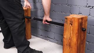 DIY Coffee Table with Logs!