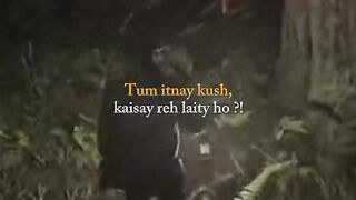 tum itnay khush kaisay reh laity ho about ALLAH