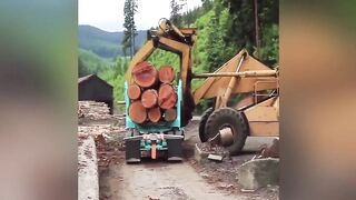 Amazing Tree Cutter Machine