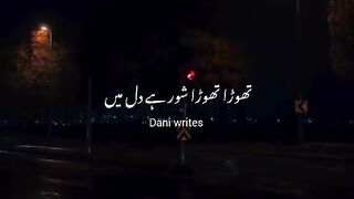Thora shor he dil me