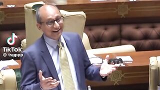 Saeed Ghani of Pakistan Peoples Party in the Assembly