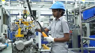Indian Truck Factory Producing Ashok Leyland???? Assembly line - Manufacturing plant in India