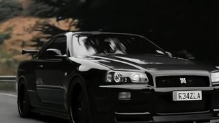 Nissan Skyline R34 GTR⚫️????
