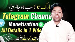How To Monetize Telegram Channel to Make Money Online ➤ | Telegram Channel Monetization ????