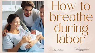 Facilitating childbirth through breathing #baby_mother
