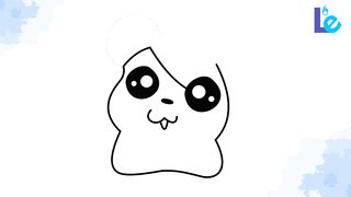 HOW TO DRAW A CUTE HAMSTER EASY STEP BY STEP