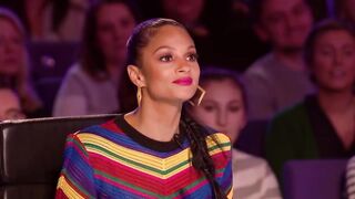 Real Life Hermione Granger Puts A Spell on Simon Cowell _ Magicians Got Talent