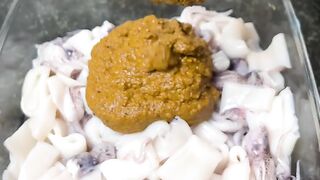 Squid Pepper Fry Recipe.
