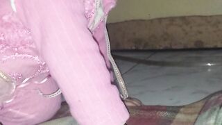 Baby playing with toys