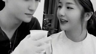 After sip of a tea ,say aaahhh.funny .