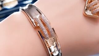 Diamond bracelet with beautiful ring
