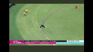 Unbelievable catch in BBL cricket League Australia  #Australia #Bigbash #Bigbashleague #cricket #catch  #unbelievablecatch