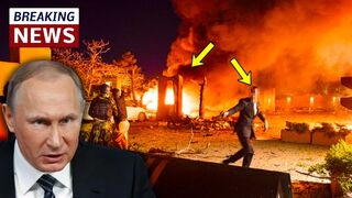 BIG EXPLOSION! Night Operation from Ukraine to Russia!
