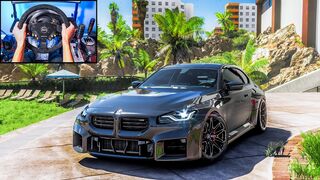 900HP 2023 BMW M2 - Forza Horizon 5 (Steering Wheel + Shifter) Gameplay 2