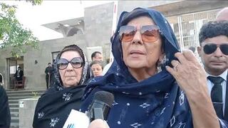 Islamabad_ Former Prime Minister Imran Khan's Sister Aleema Khan Second Media Talk
