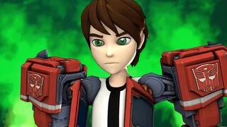 Ben 10 into Smite Optimus Prime