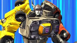 Menasor Combination! Transformers Devastation Transformation